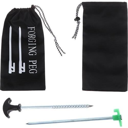 Outdoor Camping Tent Accessories Hammer Wind Rope Tent Pegs Nail Storage Bag For 28cm,37cm,47cm Top Quality