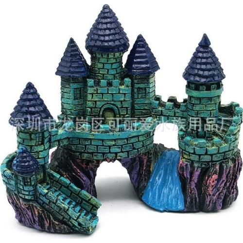 Aquarium Equipment Accessorie Glass Fish Tank Landscaping Decoration Resin Crafts Artificial Antique Barrels Landscaping Decor