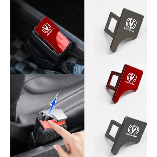 Car Styling for Changan CS55 CS75 CS35 CS95 Accessories Hidden Car Safety Seat Belt Buckle Clip 1PCS