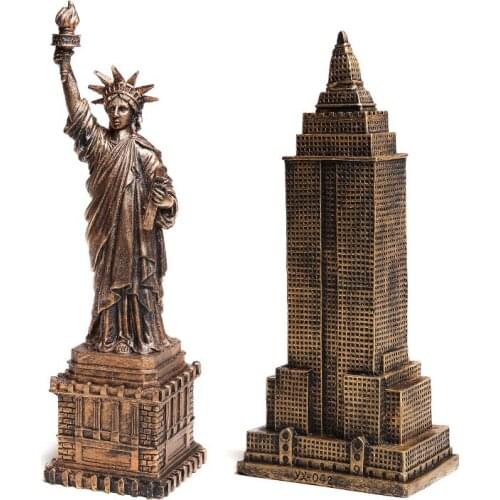 Big Nordic Building Model Creative Nostalgic American Wine Cabinet Home Living Room Decoration Room Retro Decoration