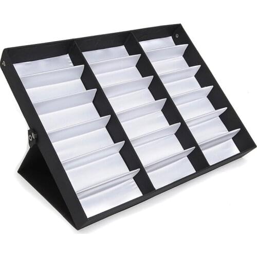 Glasses display Eyeglass case (for 18 glasses)