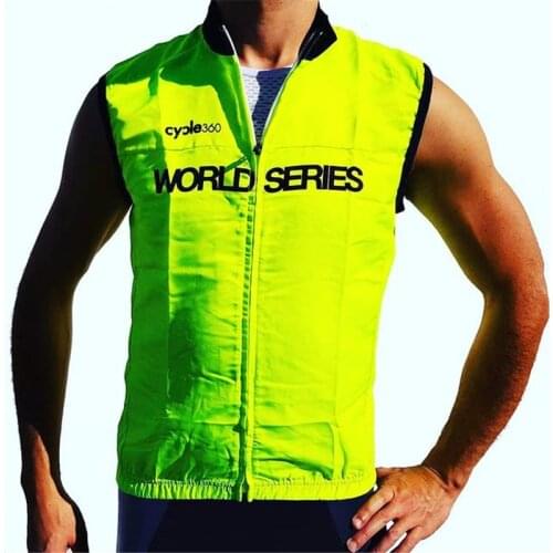 Cycle360 summer vest windproof water repellent cycling jersey sleeveless Men lightweight windproof breathable mesh ciclismo vest