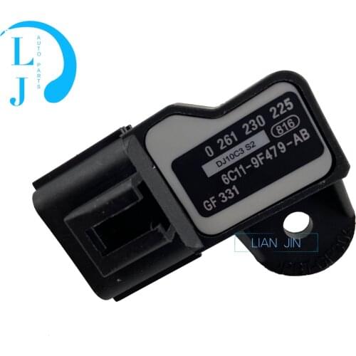 6C11-9F479-AB MAP SENSOR For FORD TRANSIT MK7 CITROEN JUMPER FIAT DUCATO PEUGEOT BOXER 2.2 2.4 0261230225