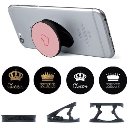 Luxury Foldable Grip Finger Ring Phone Bracket Holder Stand Socket For Smartphone Cellphone iPad Tablets Phone Holder Stands