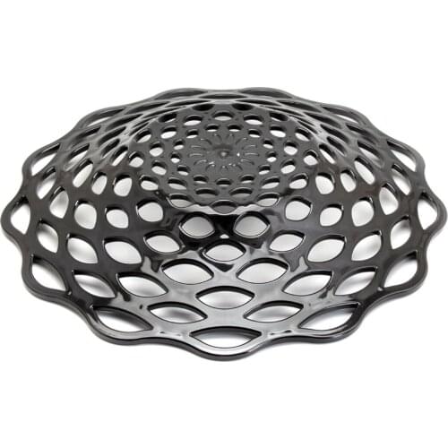 Matte Black Splayed Fruit Dish