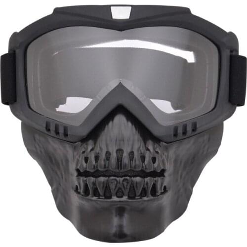 Paintball Shooting Goggles with Removable Skull Mask Explosion Proof Military Tactical Glasses Men Hunting Airosft Eyewear