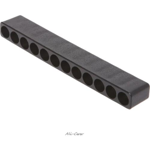 Screwdriver Hole 10/12 Holes Hex Shank Bit Holder Plastic Head Storage Case Tool