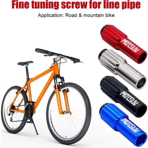 Screw Bolt Derailleur Shift Brake Cable Mountain Bike Shift Middle Adjustment Bolt Derailleur Screws Cable Cap