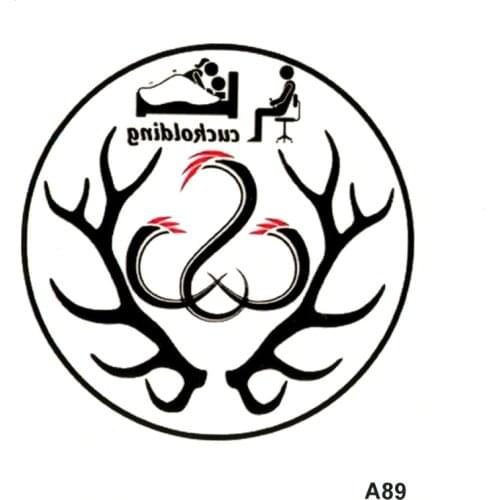 Sexy Wife Temporary Tattoos For Kids Waterproof Temporary Tattoos Henna Black Body Tattoo Stickers Scar Tattoo Men Fake Tato