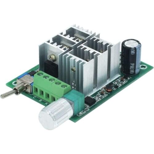 BLDC three phase brushless sensorless motor controller BL02 15A violent fan modulation DC5V6V9V12V36V forward and reverse