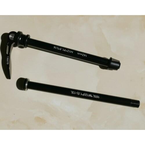 Road Cyclocross Bike Fork Axle Thru-axle 100mm * 12mm / 100mm * 15mm For Front Fork + 142mm * 12mm Cyclo-Cross Frame Thru-axle