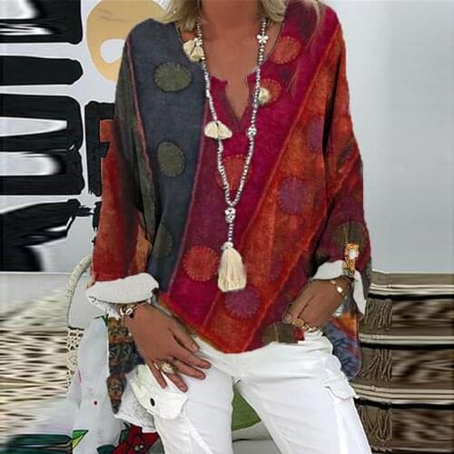 Vintage Plus Size Oversize Shirt Women Linen Midi Length Boho Solid Color Blue Brown Tunics Short Sleeve S-3xl Blouse Shirt