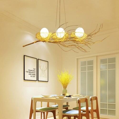 Japan lustre pendente crystal restaurant deco chambre