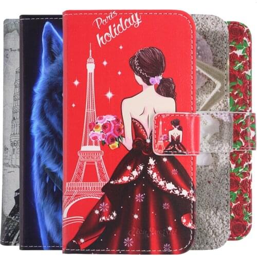 TienJueShi Stylish Patter Protective Leather Cover Phone Case For XGODY K20 Pro 4G M30s Mate 30 Pouch Shell Wallet Etui Skin