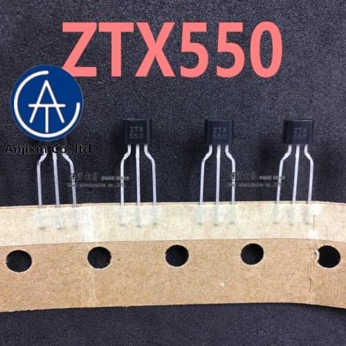 10pcs 100% orginal new real stock Audio transistor ZTX550QSTZ ZTX550 TO-92