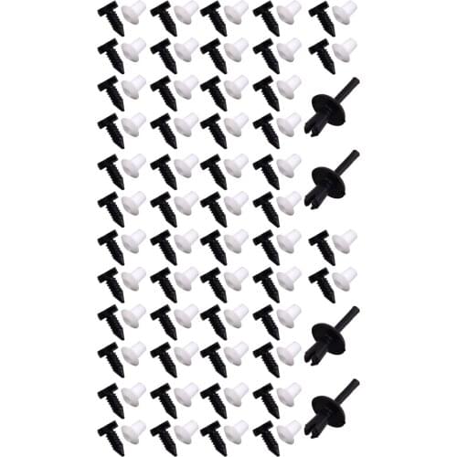 104Pcs/Set Car Door Card Trim Clips Fit for Land Rover Defender Replacement