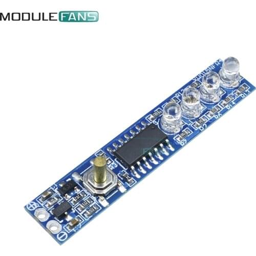 2 Serial 2S ithium Battery Capacity Indicator LED Indicator Display Module Board Power Level For 18650 Lithium Battery DIY Kit