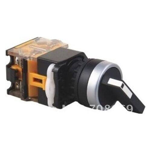 2 Position NO NC Maintained Selector Switch Rotary Switch LA38-11CX2 Long Handle