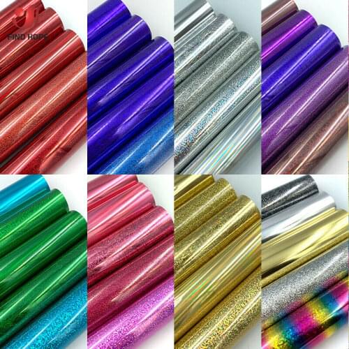 5pcs Bundle Heat Transfer Vinyl Iron On T shirt Clothing Heat Press Cricut Film HTV Printing Garment Craft DIY 20cm*25cm