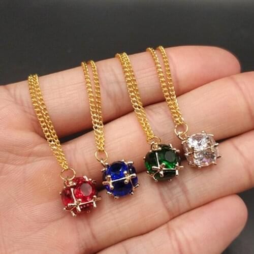 1/6 Soldier doll accessories ph jewelry diamond necklace body model woman doll doll ruby bjd green pendant
