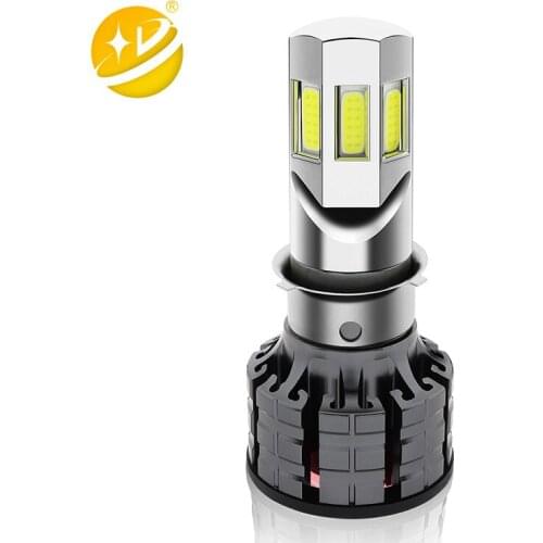 Cob headlamp LED H6 ba20d H4 HS1 BA20S H6M P15D 24W car motorcycle