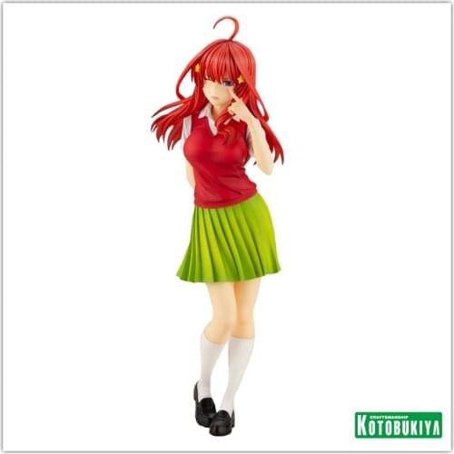 In Stock Kotobukiya Anime The Quintessential Quintuplets Figure Nakano Itsuki Collection Model Doll Action Figure Kids Toys