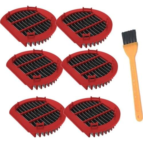 6Pcs Handle Vacuum Cleaner Hepa Filter for Deerma VC25 VC26 Handheld Vacuum Cleaner Spare Accessories Filter Replacement