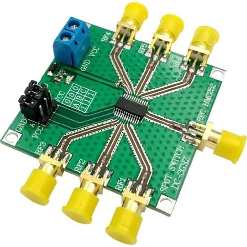HMC252 DC-3 GHz RF Single-Pole RF Non-Reflective SP6T Switch Six-Throw Switch for CATV/DBS MMDS Wireless LAN
