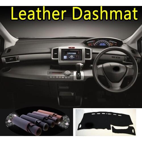 For honda freed GB3 GB4 GP3 2008 - 2016 Leather Dashmat Dashboard Cover Dash Mat Sunshade Carpet Car Styling auto accessories
