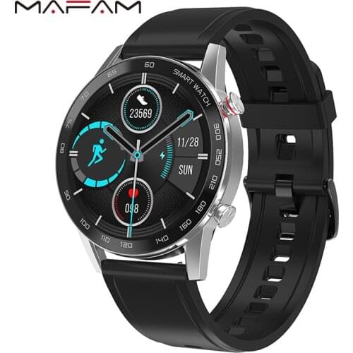 MAFAM DT95 Smart Watch Men Women 360*360 HD IPS Screen IP68 Waterproof Heat Rate Monitor Sports Smartwatch Bluetooth-compatible