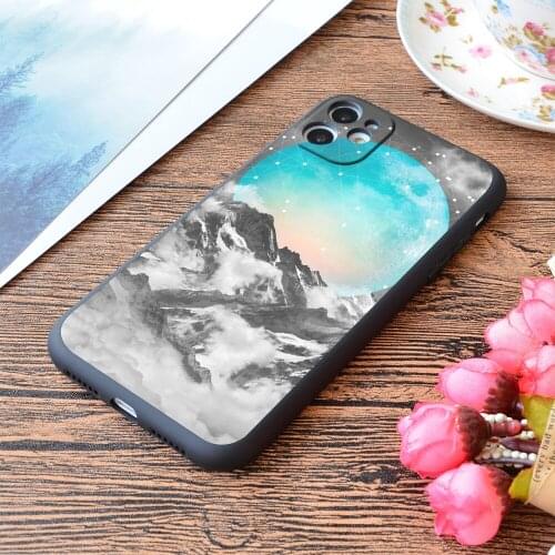 For iPhone It Seemed To Chase The Darkness Away Print Soft Matt Apple iPhone Case
