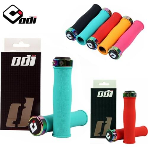 ODI Bicycle Handlebar Grips SilicaGel Non-slip bike grips 130MM bar Grip cover For MTB Blacnce Road Folding cycling Accessories