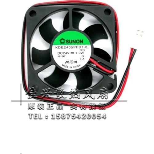 New original Genuine 5010 24V 1.0W KDE2405PFB1-8 5CM inverter fan