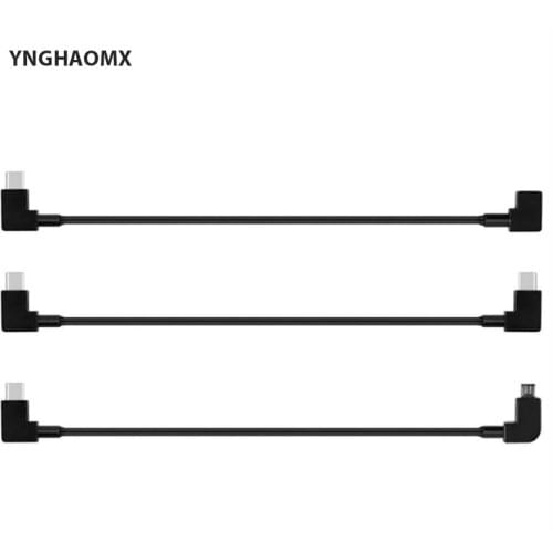 200pcs/lot OTG Data Cable for DJI Mavic Mini Pro Air Spark Mavic2 Zoom Drone IOS type-C Micro-USB Adapter cable for Tablet Phone