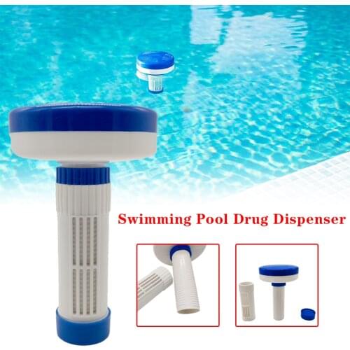Swimming Pool Medicine Dispenser Floating Swimming Pool Float Chlorine Tablet Dispenser Bracket Pool Dispenser