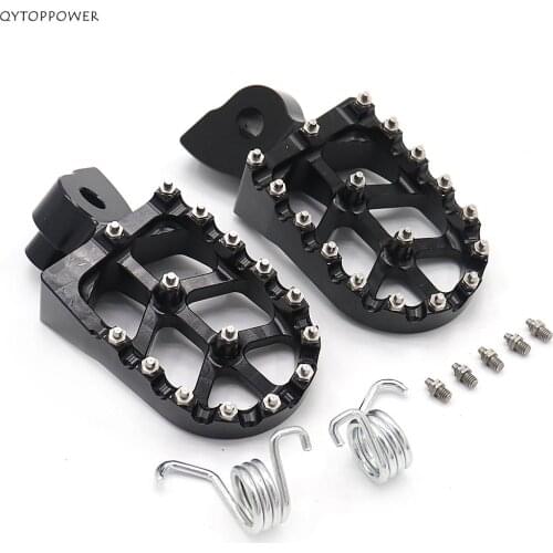 Motorcycle Foot Pegs Rests Footrest Footpeg Pedals For YAMAHA YZ 85 125 250 YZ250F YZ426F YZ450F WR250F WR400F WR426F WR450F
