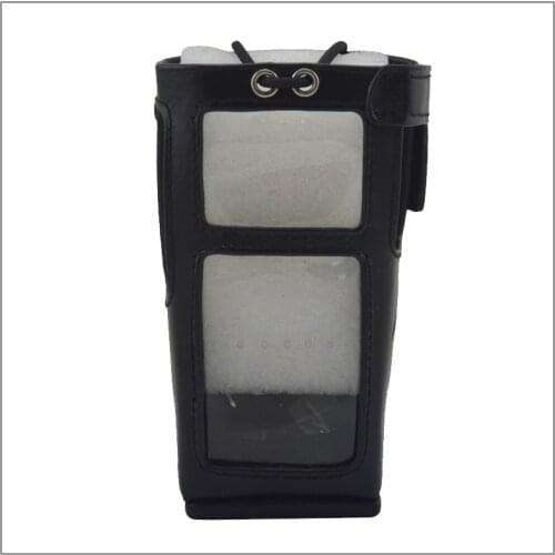 Carrying Bag Leather Case with belt Strap for Hytera PD785 PD782 PD780 PD982 PD985 DMR Portable 2-way Radio walkie talkie