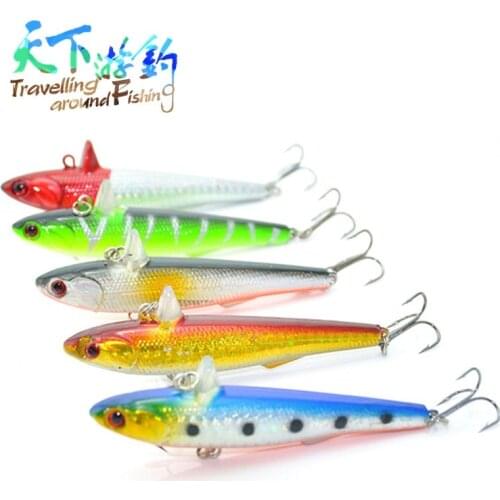 TAF 5pcs VIB Bait 9cm/14.5g 3.54''/0.51oz Fishing Lure Hard Bait Pesca Carp Fishing Wobbler Isca Artificial Bait Peche Swimbait