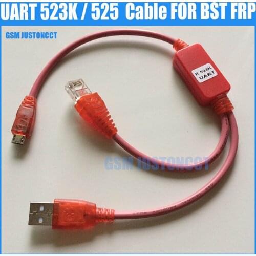 UART 523K cable for bst dongle For OCTOPLUS FRP DONGLE HTC samsung Flash Repair IMEI NVM/EFS ROOT Note3 S5 S6 free shipping