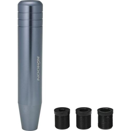 KKmoon 18cm Length Universal Aluminum Car Truck Racing Gear Shift Knob Stick with 3 Adapter