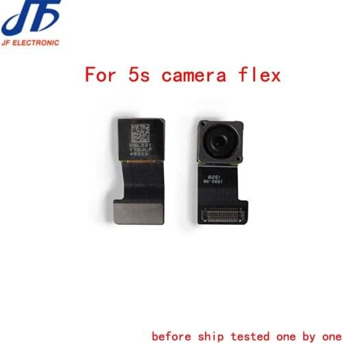 10pcs/lot Repair Parts Back Rear Camera With Flash Module Flex Cable Ribbon For iPhone 4g 4s 5 5G 5C 5S SE Big Camera