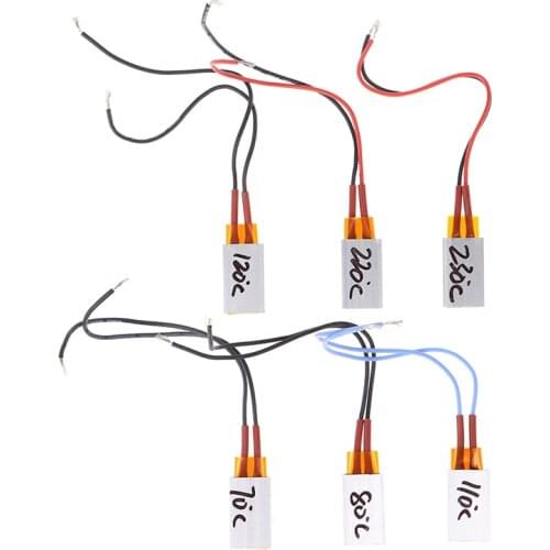 1Pc Heating Element Celsius PTC Heaters 220V/12V Adapt Poultry Incubator Heating Element Hair Dryer Accessories