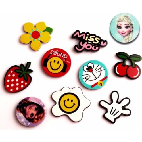 20Pcs Mixed Acrylic Decoration Crafts Kawaii Cute Flatback Cabochon Embellishments For Scrapbooking DIY Accessories