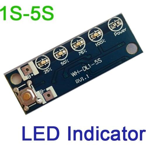 3S 11.1V-12.6V Lithium ion Charging Battery Voltage Capacity Percent Level LED Indicator charger display 18650 14500