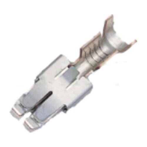 500 pieces 6.3 mm female connector splices wire terminal auto copper terminal jacket flap senior public fuse box DJ6218-E6.3B