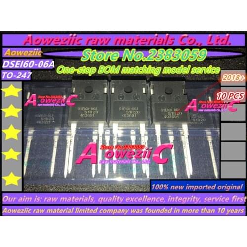 Aoweziic 2018+ 100% new imported original DSEI60-06A DSE160-06A TO-247 fast recovery diode 60A 600V