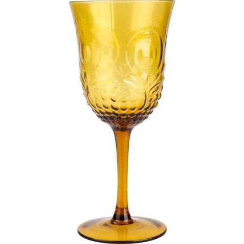 WONDERFUL FABULOUS Karaca Camila Amber Glass FREE SHIPPING