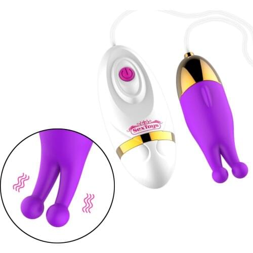 12 Speed G Spot Dildo Vibrator for Women Fantasy Jumping Egg Female Vagina Clitoris Massager