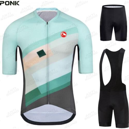 Men Cycling Jersey 2020 Pro Team Summer Cycling Clothing Quick Drying Set Racing Sport Mtb Bicycle Jersey Bike Uniform