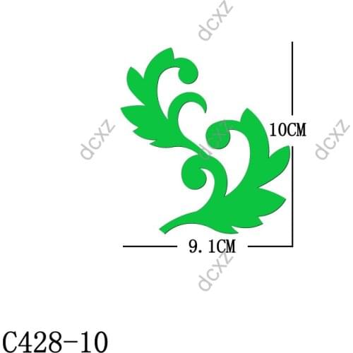 New leaf Wooden die Scrapbooking C-428-10 Cutting Dies Multiple sizes
